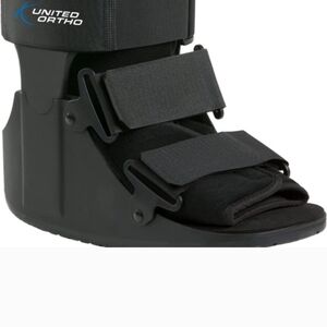 United Ortho Black Medical Walking Boot